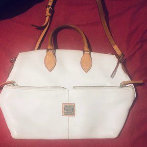 Dooney & Bourke White Leather Handbag